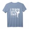 Ich Unterrichte Zukünftige Schwarze Gürtel Taekwondo T-Shirt – Lustiges Geschenk für Kampfsportliebhaber & zukünftige Schwarze Gürtel