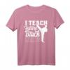Ich Unterrichte Zukünftige Schwarze Gürtel Taekwondo T-Shirt – Lustiges Geschenk für Kampfsportliebhaber & zukünftige Schwarze Gürtel