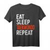 EAT SLEEP Taekwondo Repeat T-Shirt - Lustiges Sport Geschenk für Herren, Damen & Kinder, Perfekt für Geburtstage & Weihnachten