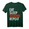 EAT SLEEP Taekwondo Repeat T-Shirt - Lustiges Sport Geschenk für Herren, Damen & Kinder, Perfekt für Geburtstage & Weihnachten