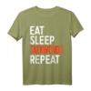 EAT SLEEP Taekwondo Repeat T-Shirt - Lustiges Sport Geschenk für Herren, Damen & Kinder, Perfekt für Geburtstage & Weihnachten