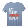 EAT SLEEP Taekwondo Repeat T-Shirt - Lustiges Sport Geschenk für Herren, Damen & Kinder, Perfekt für Geburtstage & Weihnachten