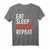 EAT SLEEP Taekwondo Repeat T-Shirt - Lustiges Sport Geschenk für Herren, Damen & Kinder, Perfekt für Geburtstage & Weihnachten