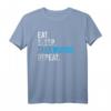 EAT SLEEP TAE KWON DO Repeat T-Shirt – Motivationsshirt für Kampfsportler in Herren, Damen & Kindergrößen