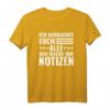 Ich beobachte euch alle und mache mir Notizen - Witziges Spruch T-Shirt für Lehrer, Kollegen und neugierige Personen mit Humor