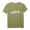 Evolution Tai-Chi T-Shirt – Originelles Design mit Silhouetten der menschlichen Evolution, perfekt als Geschenk zu Weihnachten, Geburtstag oder Valentinstag