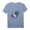 Level your dragon to beat the devil inside - Yin Yang Tai Chi T-Shirt für Kampfsport, Yoga & Spirituelle Geschenke