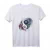 Level your dragon to beat the devil inside - Yin Yang Tai Chi T-Shirt für Kampfsport, Yoga & Spirituelle Geschenke