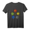Qigong 5 Elemente Spirituell Chakra Zen Tai Chi T-Shirt – Ideal für Meditation, Taoismus & spirituelle Praktiken als Geschenk