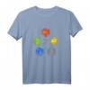 Qigong 5 Elemente Spirituell Chakra Zen Tai Chi T-Shirt – Ideal für Meditation, Taoismus & spirituelle Praktiken als Geschenk