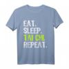 Eat Sleep Tai Chi Repeat Funny Taichi Chuan Gift T-Shirt – Humorvolles Martial Arts T-Shirt für Tai Chi & Taoismus Fans