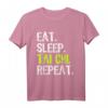 Eat Sleep Tai Chi Repeat Funny Taichi Chuan Gift T-Shirt – Humorvolles Martial Arts T-Shirt für Tai Chi & Taoismus Fans