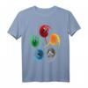 The Five Elements Of Qigong & Tai Chi T-Shirt Design - Chinese Martial Arts & Traditional Chinese Medicine Apparel for Practitioners and Enthusiasts