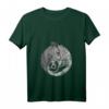 Damen Eule Yin Yang Tai Chi T-Shirt mit V-Ausschnitt – Spirituelle Yoga und Meditations Kleidung