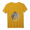 Damen Eule Yin Yang Tai Chi T-Shirt mit V-Ausschnitt – Spirituelle Yoga und Meditations Kleidung