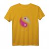 Tai Chi Yin Yang T-Shirt - Klassisch geschnitten mit doppelt genähtem Saum für Meditation, Qi Gong & asiatische Kampfkünste