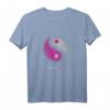 Tai Chi Yin Yang T-Shirt - Klassisch geschnitten mit doppelt genähtem Saum für Meditation, Qi Gong & asiatische Kampfkünste