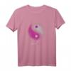 Tai Chi Yin Yang T-Shirt - Klassisch geschnitten mit doppelt genähtem Saum für Meditation, Qi Gong & asiatische Kampfkünste