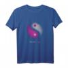 Tai Chi Yin Yang T-Shirt - Klassisch geschnitten mit doppelt genähtem Saum für Meditation, Qi Gong & asiatische Kampfkünste