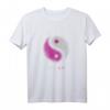 Tai Chi Yin Yang T-Shirt - Klassisch geschnitten mit doppelt genähtem Saum für Meditation, Qi Gong & asiatische Kampfkünste