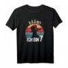 Mädchen Tanzen Bääm Ich bin 7 Jahre Dab Geburtstag T-Shirt - Lustiges Party-Shirt für kleine Tänzerinnen zum Kindergeburtstag
