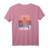 Mädchen Tanzen Bääm Ich bin 7 Jahre Dab Geburtstag T-Shirt - Lustiges Party-Shirt für kleine Tänzerinnen zum Kindergeburtstag