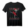 Hässliches Weihnachts-Skelett Ballerina Kostüm für Damen - Lustiges Ballett Tanzen Xmas T-Shirt für Weihnachts- und Halloween-Partys