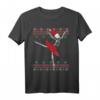 Hässliches Weihnachts-Skelett Ballerina Kostüm für Damen - Lustiges Ballett Tanzen Xmas T-Shirt für Weihnachts- und Halloween-Partys