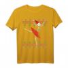 Hässliches Weihnachts-Skelett Ballerina Kostüm für Damen - Lustiges Ballett Tanzen Xmas T-Shirt für Weihnachts- und Halloween-Partys