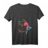 Damen Aus dem Weg ich muss TANZEN - Party JGA Feier Dance Crew T-Shirt mit V-Ausschnitt für Partygängerinnen und Tänzerinnen