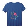 Damen Aus dem Weg ich muss TANZEN - Party JGA Feier Dance Crew T-Shirt mit V-Ausschnitt für Partygängerinnen und Tänzerinnen