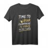 Damen 'Time To Drink Champagne & Dance' T-Shirt – Perfekt für JGA, Party & Feiern, Geschenkidee für Frauen
