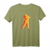 HapMonkey Kizomba Tänzer T-Shirt mit Tanzpaar Silhouette – Perfekt für Partys, Festivals & Workshops