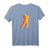 HapMonkey Kizomba Tänzer T-Shirt mit Tanzpaar Silhouette – Perfekt für Partys, Festivals & Workshops