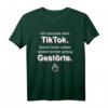 Ich brauche kein TikTok. Durch mein Leben tanzen schon ... T-Shirt - Humorvolles Statement in Top Qualität mit Gratis-Anprobe