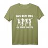 Aus dem Weg ich muss tanzen T-Shirt – Lustiges Design für Tänzer, Tanzlehrer & Tanzschulen, perfekt für Tanzsaal & Tanzveranstaltungen