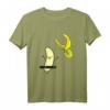 Nackte lustige Banane Frucht Stripper T-Shirt – Humorvolles Obst-Design, Geschenkidee für Männer & Frauen mit Spaßfaktor