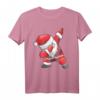 Funny Dabbing Santa Christmas T-Shirt - Lustiges Weihnachts-Dab Tanz Motiv für Kinder und Erwachsene, Perfektes Geschenk für Weihnachten & Familienfeiern