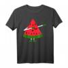 Lustiges Wassermelonen T-Shirt Dabbing Tanz Obst Vitamine - Perfektes Sommer- und Geschenkshirt für Humor und gute Laune