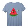 Lustiges Wassermelonen T-Shirt Dabbing Tanz Obst Vitamine - Perfektes Sommer- und Geschenkshirt für Humor und gute Laune