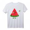 Lustiges Wassermelonen T-Shirt Dabbing Tanz Obst Vitamine - Perfektes Sommer- und Geschenkshirt für Humor und gute Laune