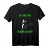 Ich Hab Dich Tanzen Gesehen - Lustiges Fasching T-Shirt mit Musiknoten und Spruch für Schlagerfans, Ballett und Partys