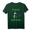 Ich Hab Dich Tanzen Gesehen - Lustiges Fasching T-Shirt mit Musiknoten und Spruch für Schlagerfans, Ballett und Partys