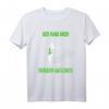 Ich Hab Dich Tanzen Gesehen - Lustiges Fasching T-Shirt mit Musiknoten und Spruch für Schlagerfans, Ballett und Partys