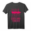 Lustiges Flamingo T-Shirt | Lass Uns Tanzen für 80er Partys, Partyurlaub & Biershirt