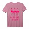 Lustiges Flamingo T-Shirt | Lass Uns Tanzen für 80er Partys, Partyurlaub & Biershirt