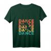 Damen Retro Vintage Tanzen Dance Geschenk mit V-Ausschnitt - Perfekt für Tänzerinnen, Birthday & Weihnachtsgeschenk im 70er & 80er Stil
