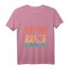 Damen Retro Vintage Tanzen Dance Geschenk mit V-Ausschnitt - Perfekt für Tänzerinnen, Birthday & Weihnachtsgeschenk im 70er & 80er Stil