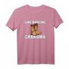 Damen Line Dance Oma T-Shirt - Country-Musik & Western Tanzen für Cowgirls & Tänzerinnen
