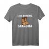 Damen Line Dance Oma T-Shirt - Country-Musik & Western Tanzen für Cowgirls & Tänzerinnen